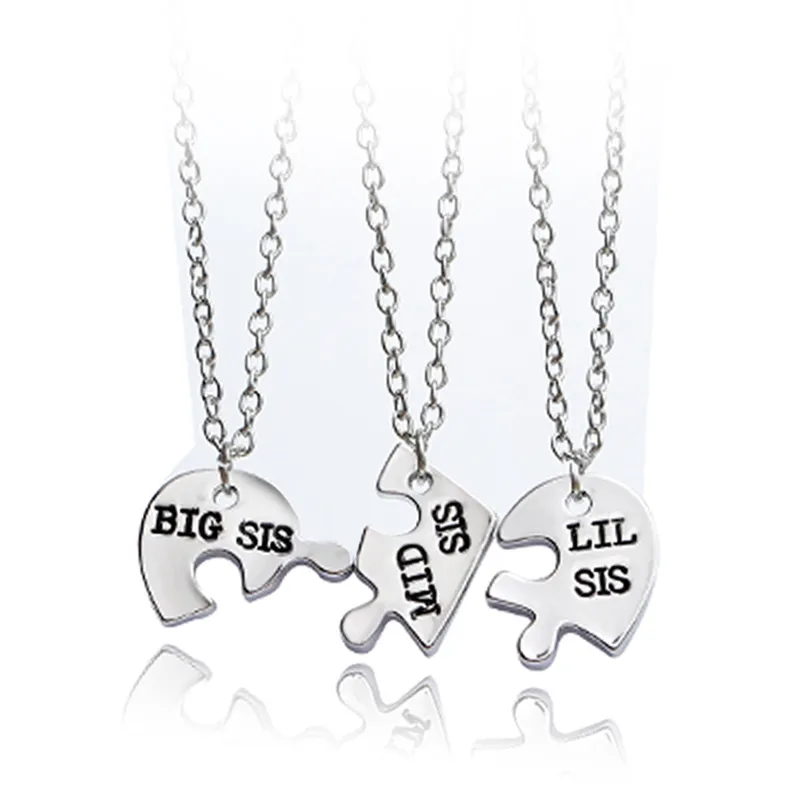 Sister Necklace, Christmas Gift for Sister, Big Sister Little Sister, –  Little Happies Co