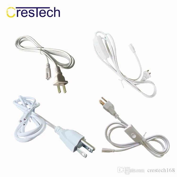 DHgate.com:6FT 180CM T5 T8 T10 T12 LED Light Tube Power Extension Cord ...
