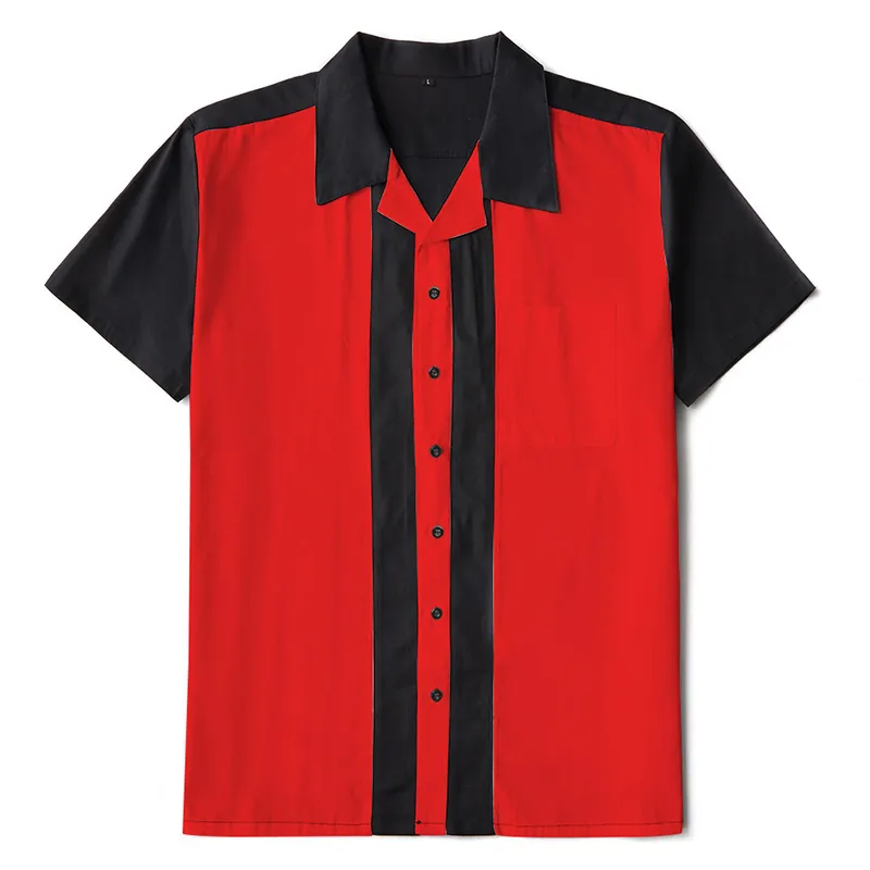 Camisa rockabilly online hombre