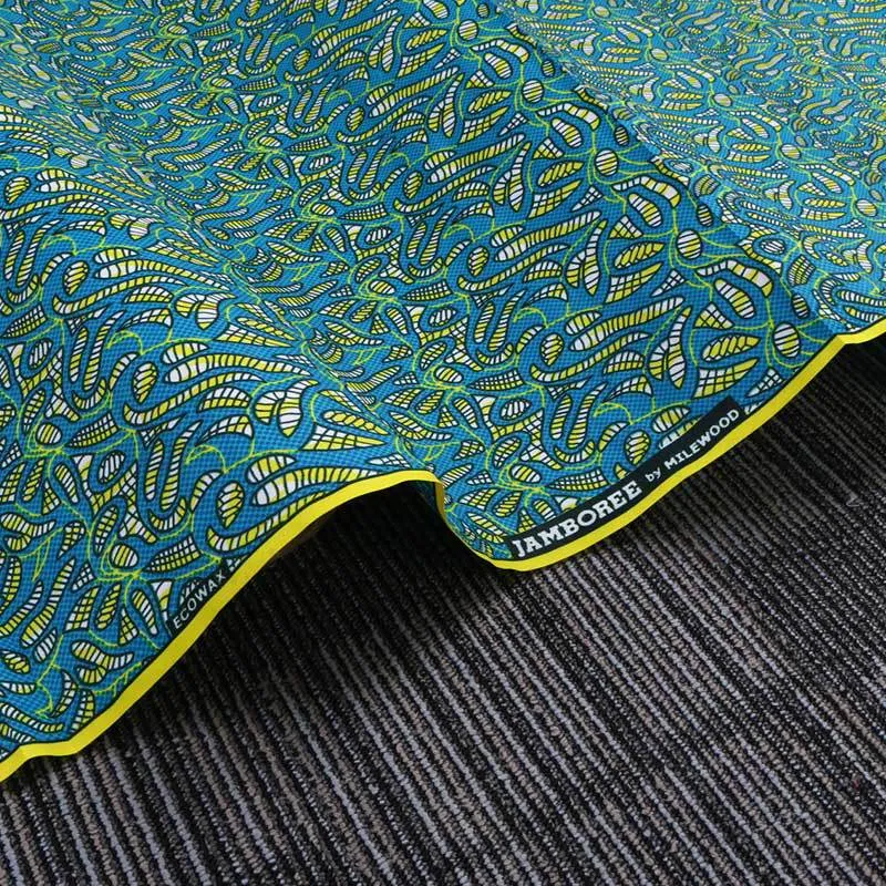 new Polyester Wax Prints Fabric ankara african wax print fabric Wax High Quality African Fabric for Party Dress286N