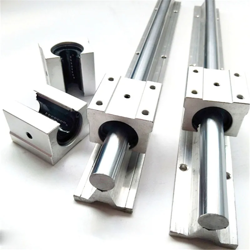 SBR20 Linear Guide Rails 1000mm With 4 SBR20UU Linear Bearing Blocks ...
