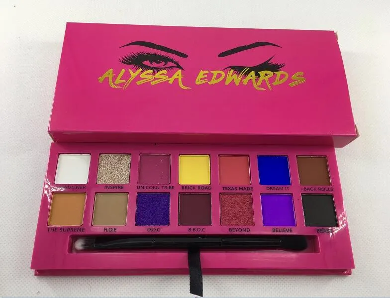 Make-up-Palette Marke hohe Qualität Lidschatten 14 Farben Lidschatten-Palette schimmert matt metallisch Beste Qualität