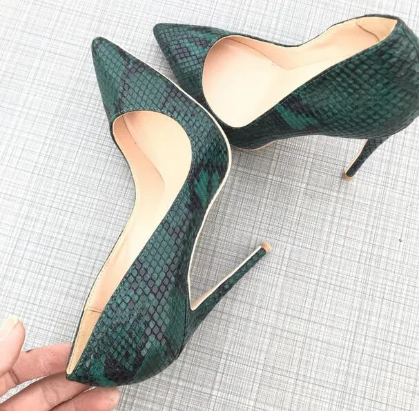 Guess Neon Green Snakeskin Pumps High Heels Stiletto Shoes Ladies Size 7  NWOB | eBay