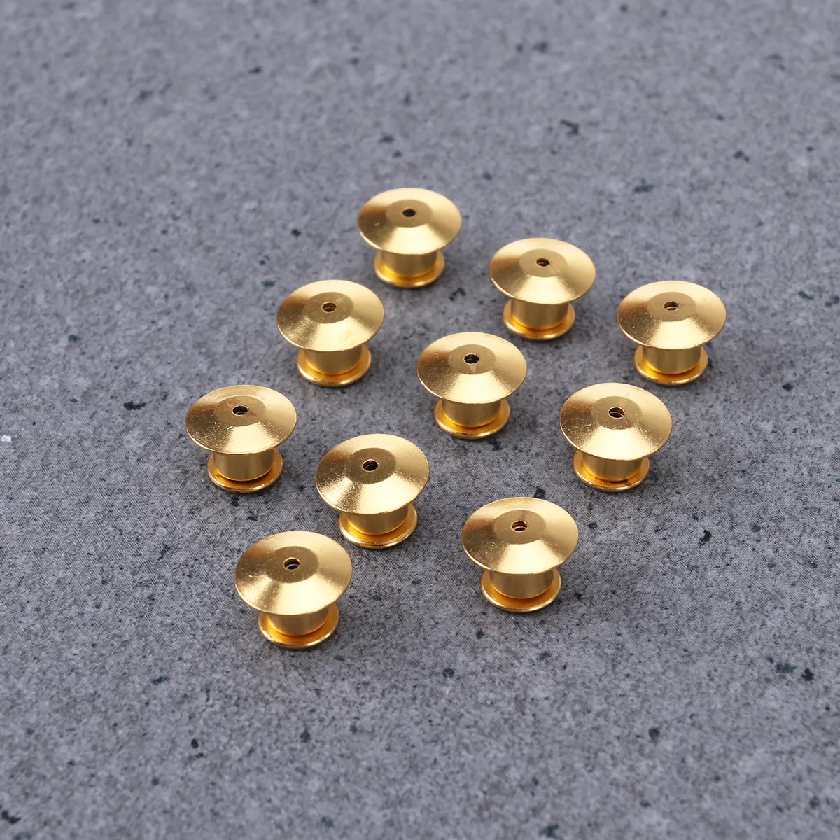 30 Perni Di Bloccaggio In Metallo Per Spille E Badge - Chiusure Di Ricambio Argento Per Gioielli Fai Da Te - Foto 2