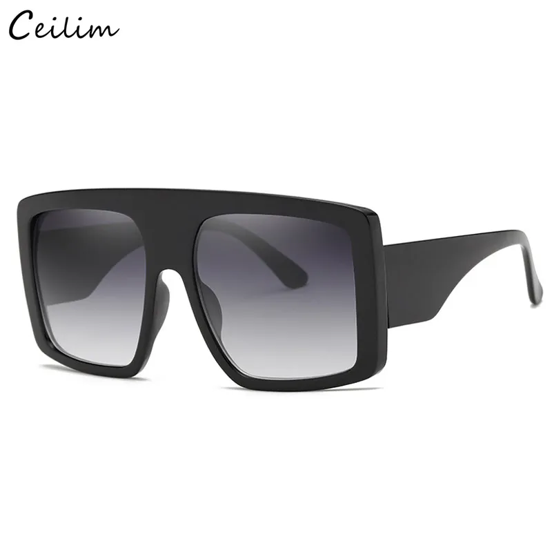 Trendy Oversized Gradient Sunglasses: Premium Quality, Big  display picture 1