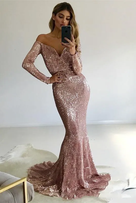Prom dresses 2019 shop rose gold