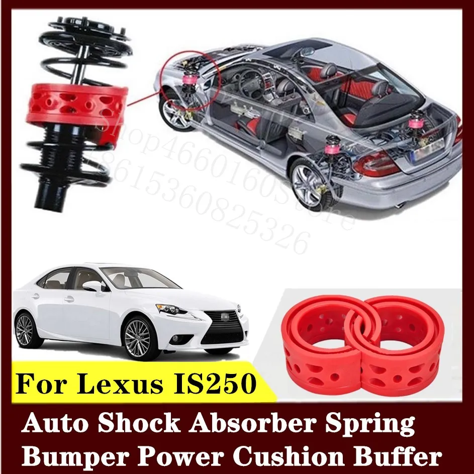 Für Lexus IS250 2 Stück hochwertige vordere oder hintere Auto-Stoßdämpfer-Frühlingsstoßstange Power Auto-Puffer-Autokissen Urethan