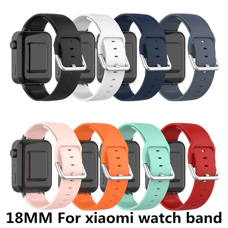 Xiaomi Watch Band 18mmソフトTPUスマートウォッチバンド快適なウォッチバンド交換ブレスレットXiaomi 18 mm