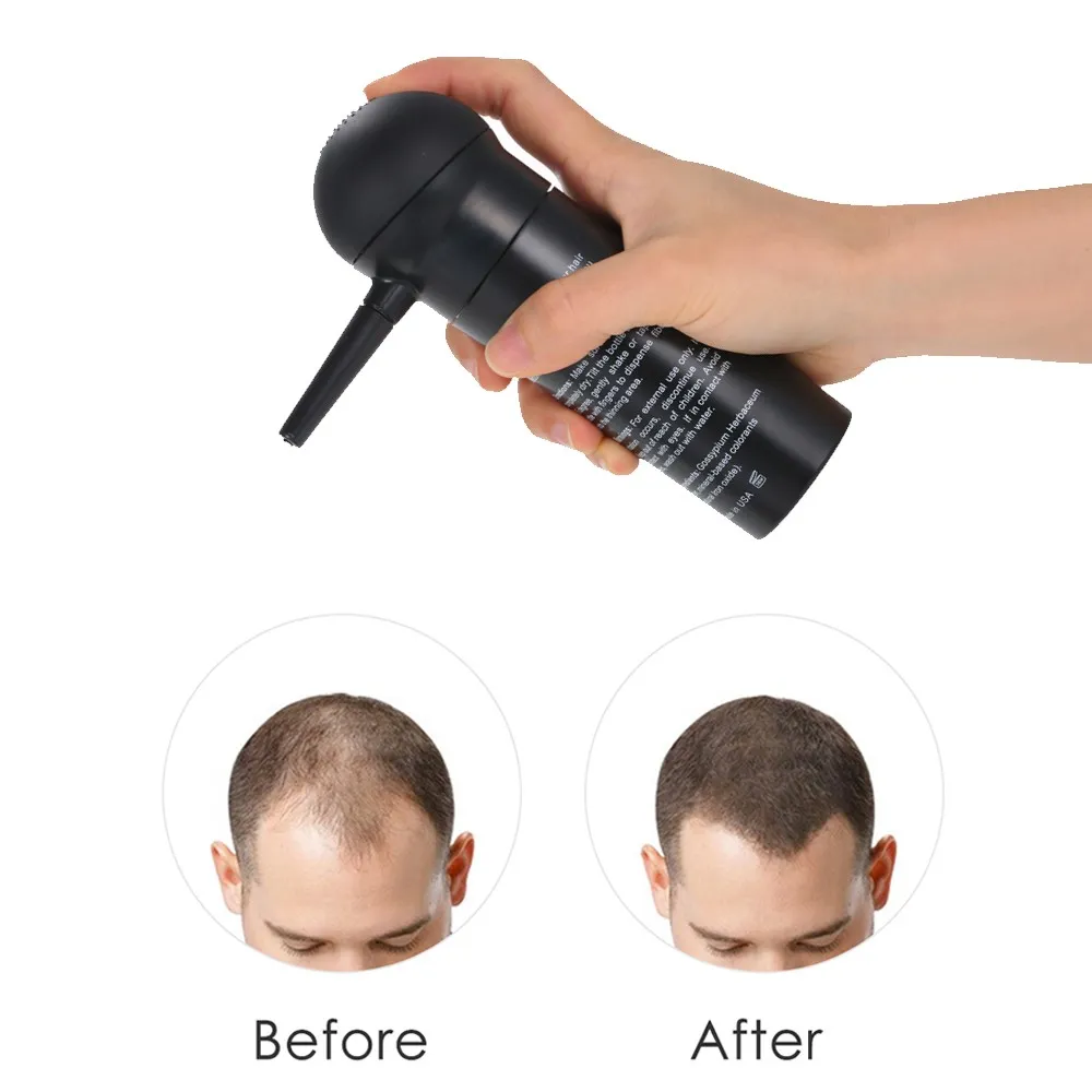 harmiu applicatore fibra da costruzione pompa spray styling estensione polvere colorata diradamento ispessimento strumenti per la crescita dei capelli