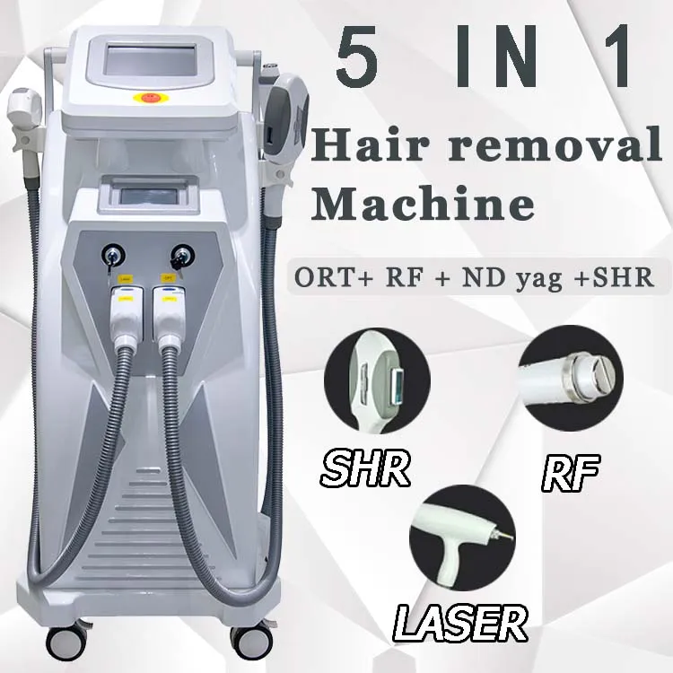 2022 Nyaste IPL Machine Opt Hair Removal Skin Rejuvenation 3000W ELIGHT NDYAG LASER TAKA RINKER Tatuering Skin ansiktslyftning