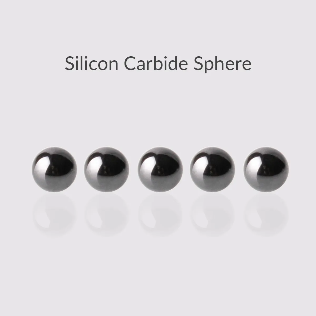 Hot Selling Sic Terp pearls 5mm Black Silicon Carbide Sphere spinning beads for Male Female Flat Top quartz banger glass water bongs