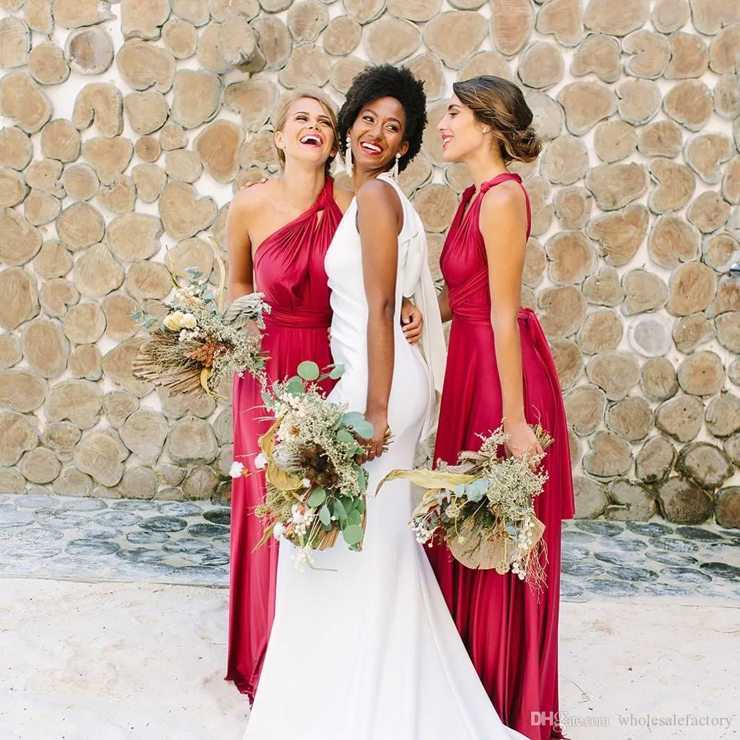 silver multiway bridesmaid dress Classic Infinity in For Sale - Bridesmaids Dresses stretch fabric for comfort formalgowns Size:JP The toilet paper wedding