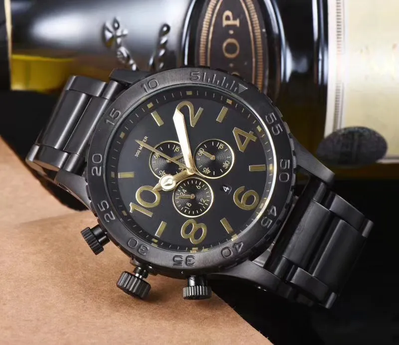 Relojes Hombre Men Big Size Clock Watches Men Chronograph Full