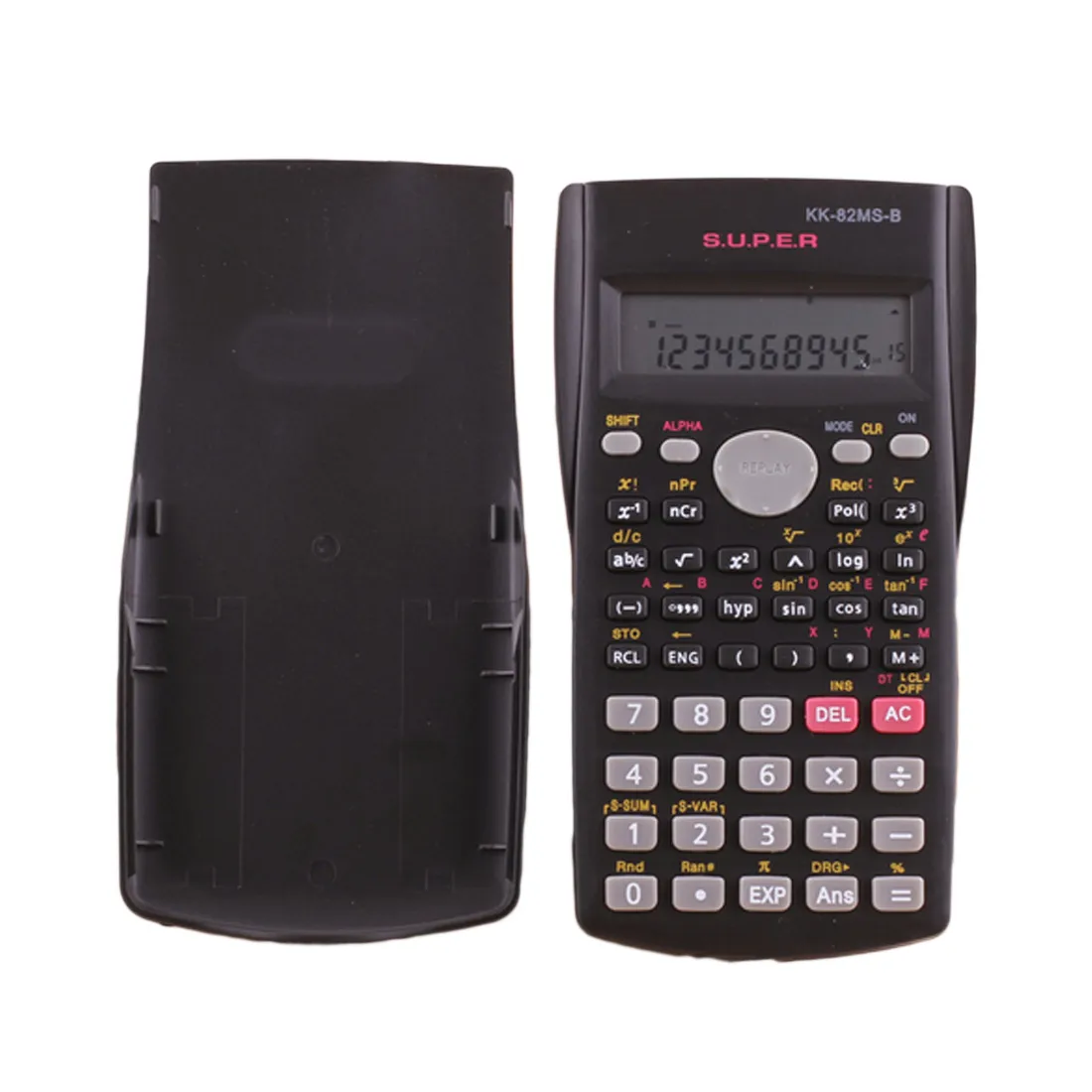 Wholesale Handheld Students Scientific Calculator 2 Line Display 82MS B Portable Multifunctional