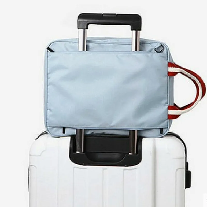 旅行袋の男性小折りたたみ式週末旅行バッグスーツケースメンパッキングキューブトート荷物荷物オーガナイザーショルダーコレーションポーチ344E