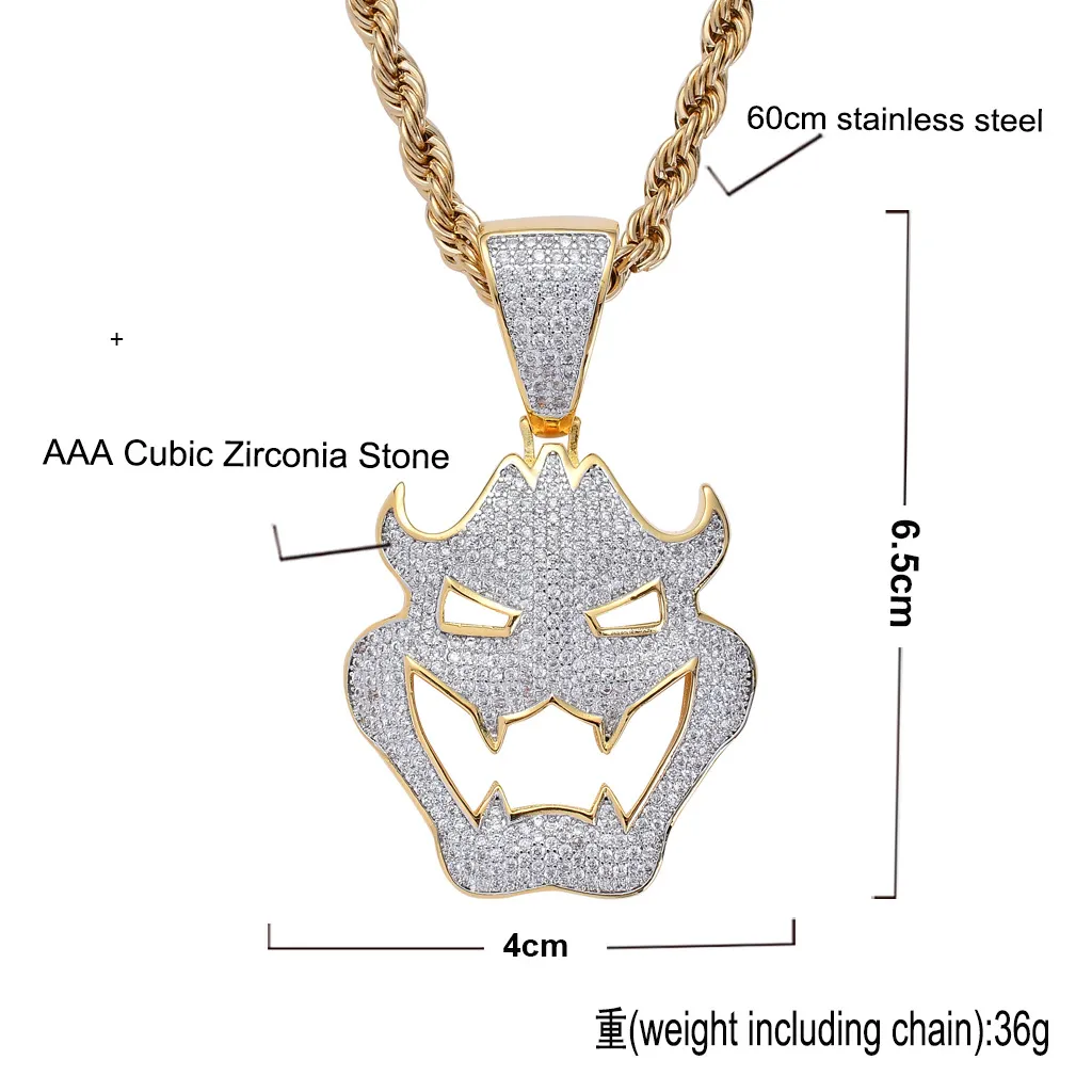 Halloween Vampire Monster non rebreather mask Pendant