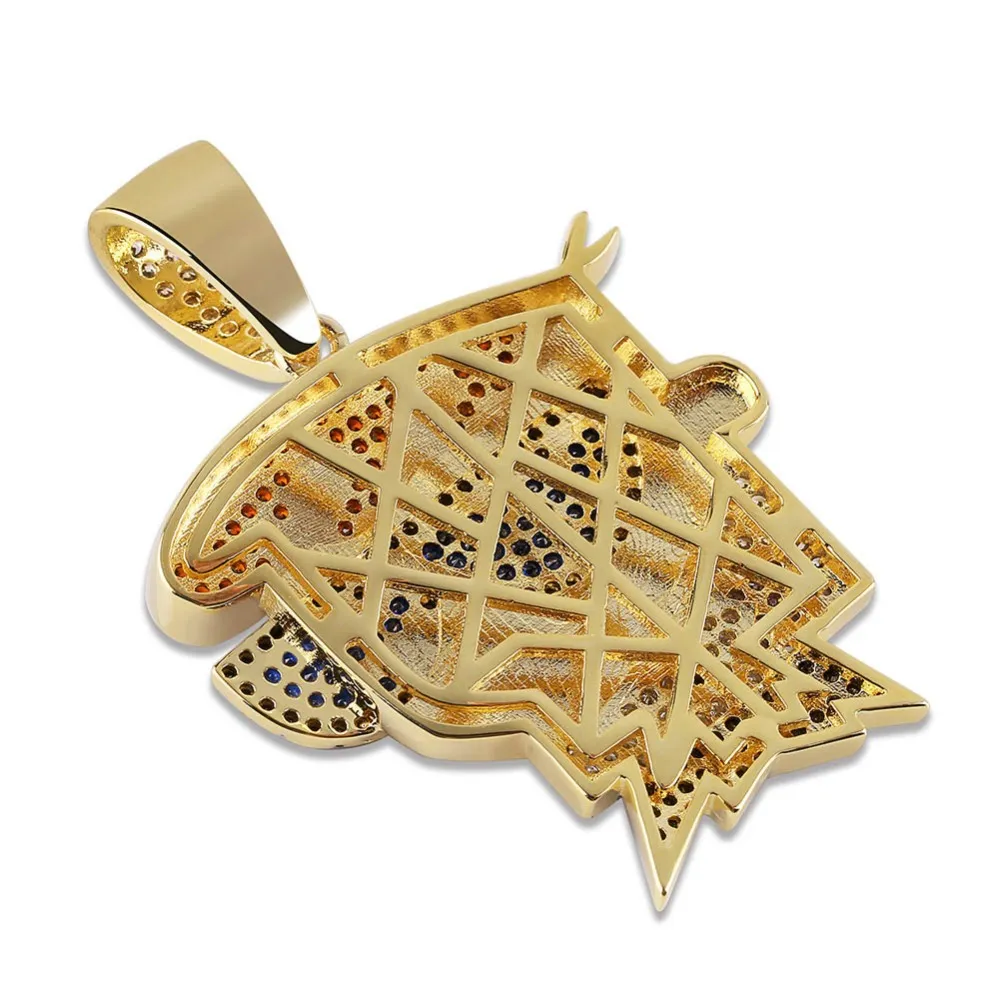 DHgate.com:Dexter Pendant Necklace for Men, Iced Out CZ