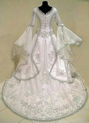 Celtic pagan deals wedding dresses