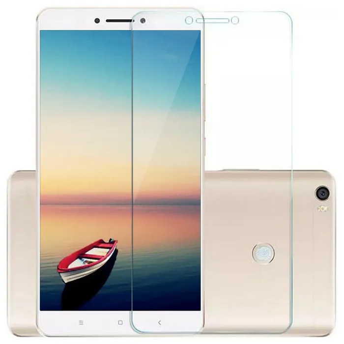 Assling Protective Tempered Glass Screen Film för Xiaomi Max 0,26 mm Anti-Scratch Shatterproof