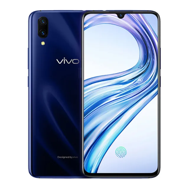 Oryginalny Vivo X23 4G LTE Telefon komórkowy 8 GB RAM 128GB ROM Snapdragon 670 OCA Core Android 6.41 Cal 13 MP Identyfikator Facet Papier Filcowy Inteligentny telefon komórkowy