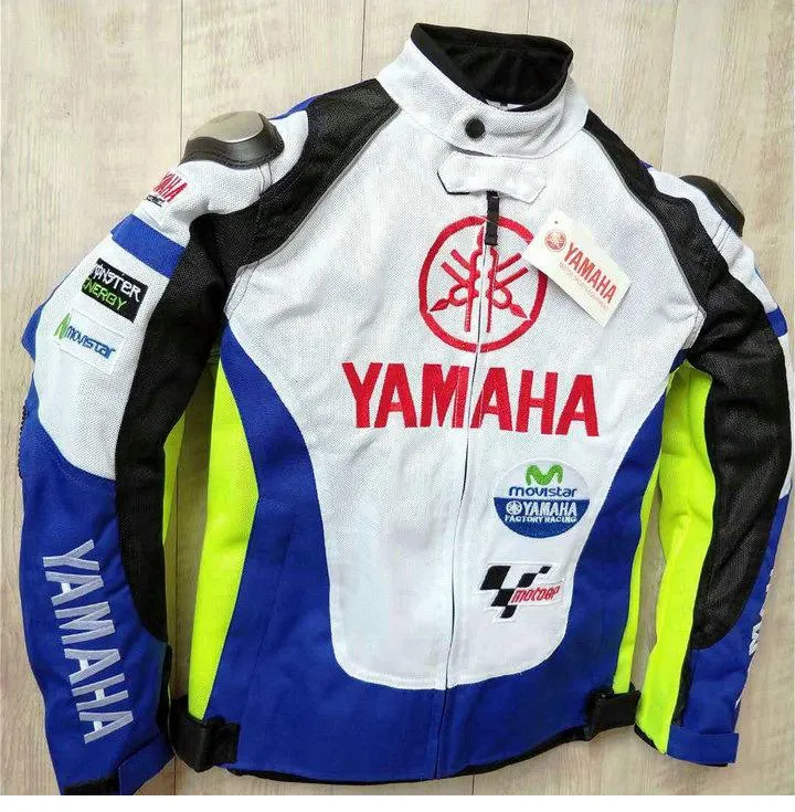 Giacca da moto da uomo Giacca da moto impermeabile antivento da corsa per YAMAHA M1 Team Autunno Inverno Motocross Abbigliamento da moto259F