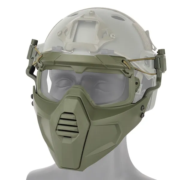 masque, airsoft, protection, yeux, visage