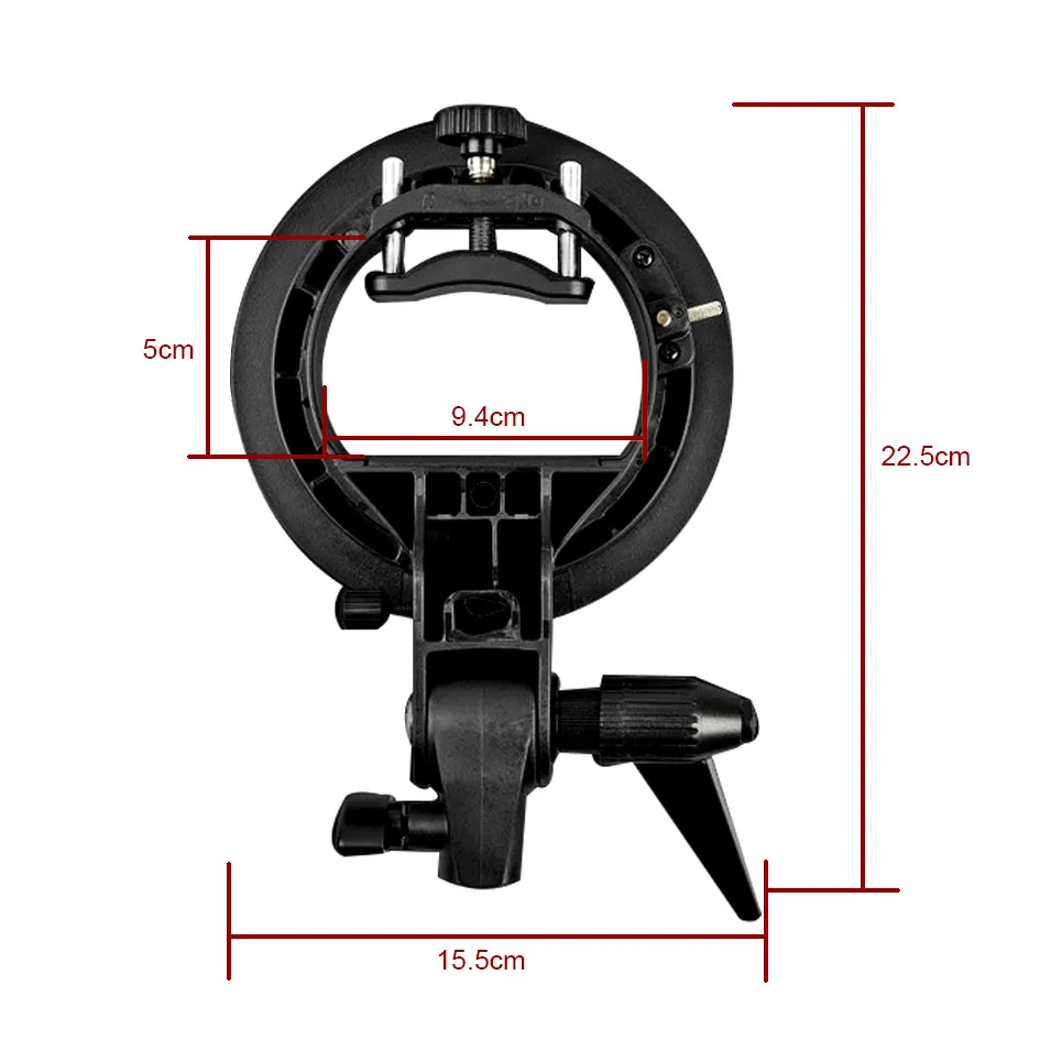 Godox S-Type Bracket Bowen mount + Softbox + The Gird Kit For Camera Flash (13)