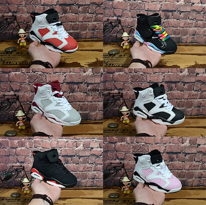 Online Wholesale Discount Kids 6 Baby Basketball Shoes Unc Gold Black