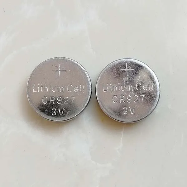 CR927 3V lithium battery button cell 5000pcs/lot Coin cell batteries for watches lights