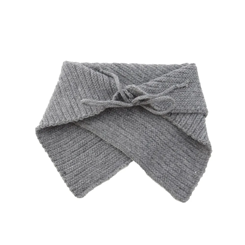 Écharpe Triangulaire Bébé Enfant - Motif Cerise Bonbon - Polyester Doux - Cache-cou Chaud Pour Hiver 1-10 Ans - Cadeau Mignon - 5