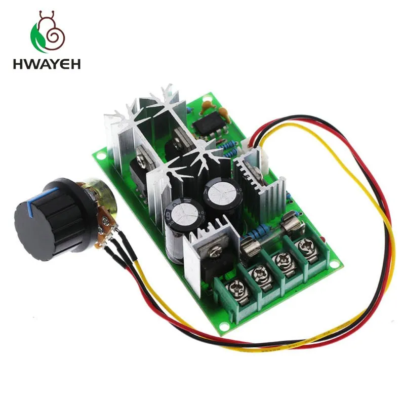 20A Universal DC10-60V PWM HHO RC Motor Speed Regulator Controller Switch freeshipping