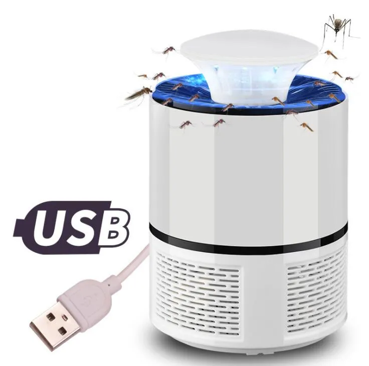 Electric Mosquito Killer Lamp USB Photocatalyst Mosquito Killer Fly Moth Bug Insect Trap lamp Mosquito Trap Led Pest Catcher Light LSK181