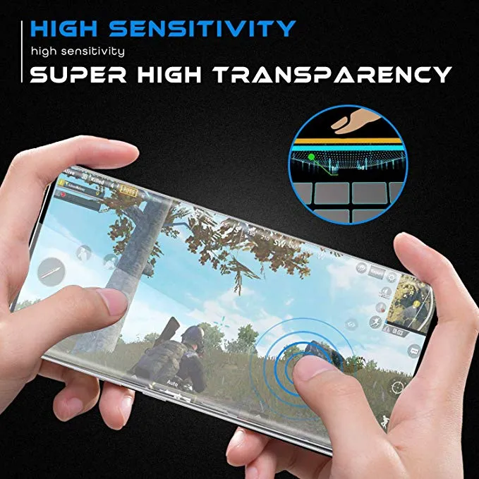 For Samsung Screen Protector 3D Curved Case Friendly Tempered Glass With Edge Glue Film Galaxy S22 S22Plus S21 S20 Ultra S10 Plus S9 S8 Note 20 10 9