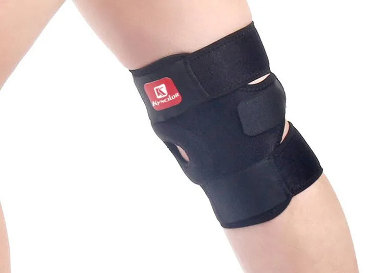 Beste Training Gebreide Knipad Sporting Goederen Fietsen Sport Kneepad Fitness Basketbal Sport Soccer Football Knee Sleeve Oefening Ademend