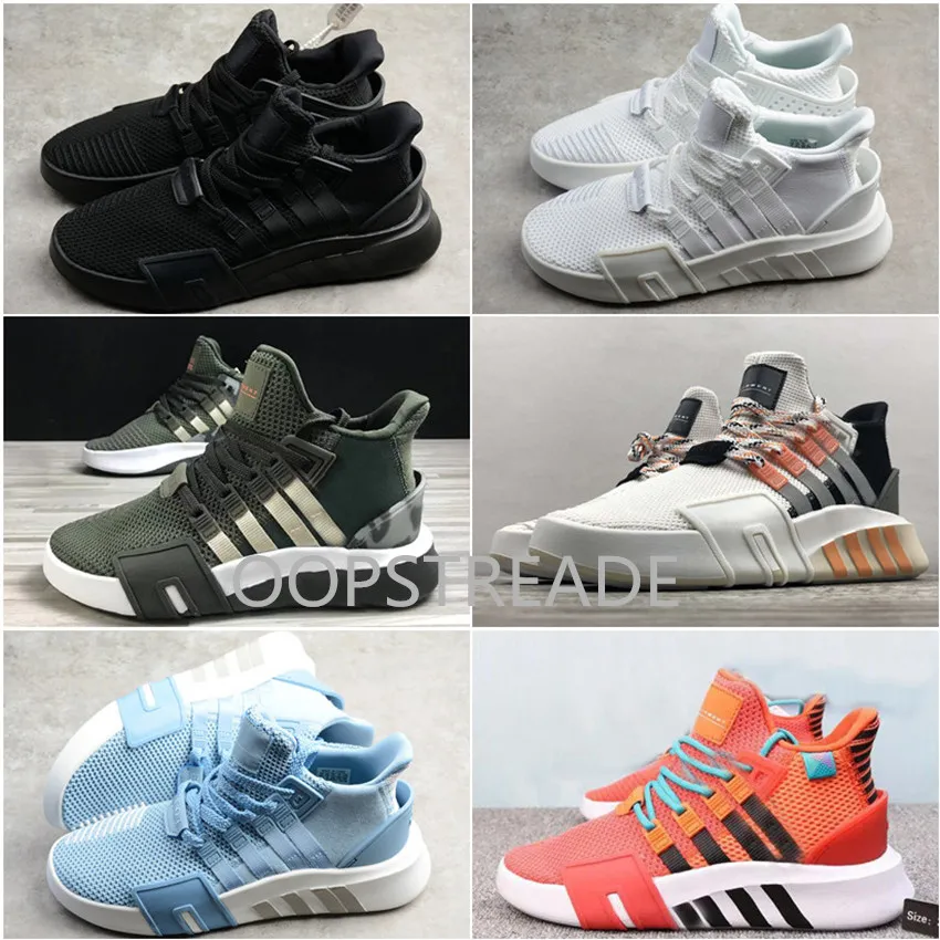 Nova chegada EQT Bask ADV Running Shoes Mens Womens White Black Originals Classic Casual Sports Trainers sapatos BBC Sneakers