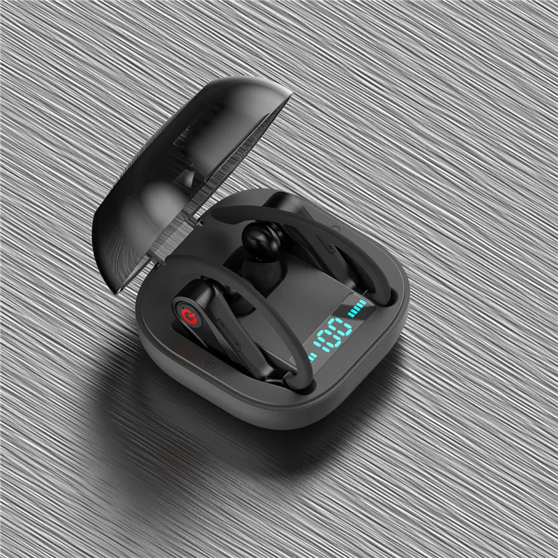 Power Bhd Pro Tws v5.0 Earphone Wireless Bluebooth أذن أذن من أجهزة أذن الأذن سبورت أذن سماعات الأذن HD MIC