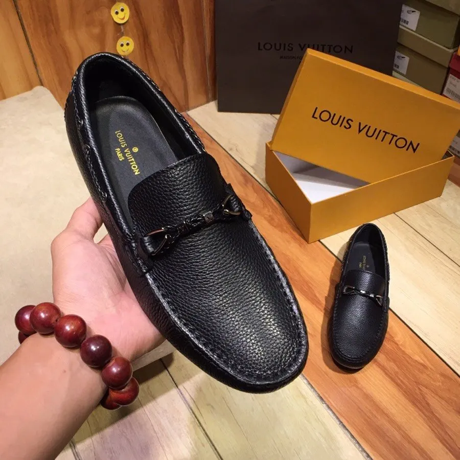 Louis Vuitton Shoes LV hombres zapatos casuales de marca italiana conducción para hombre