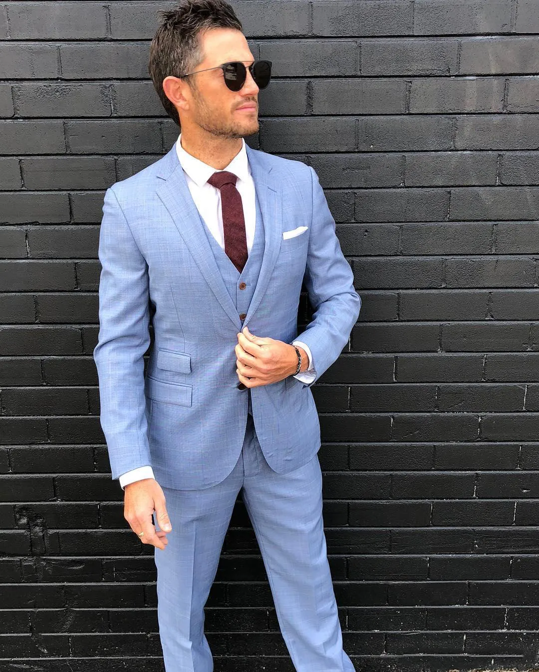 Linen Mens Wedding Tuxedos 2019 New Spring Summer Groom Pants Suits Two Button Formal Best Men Jackets Blazer Suits From 74 52 DHgate