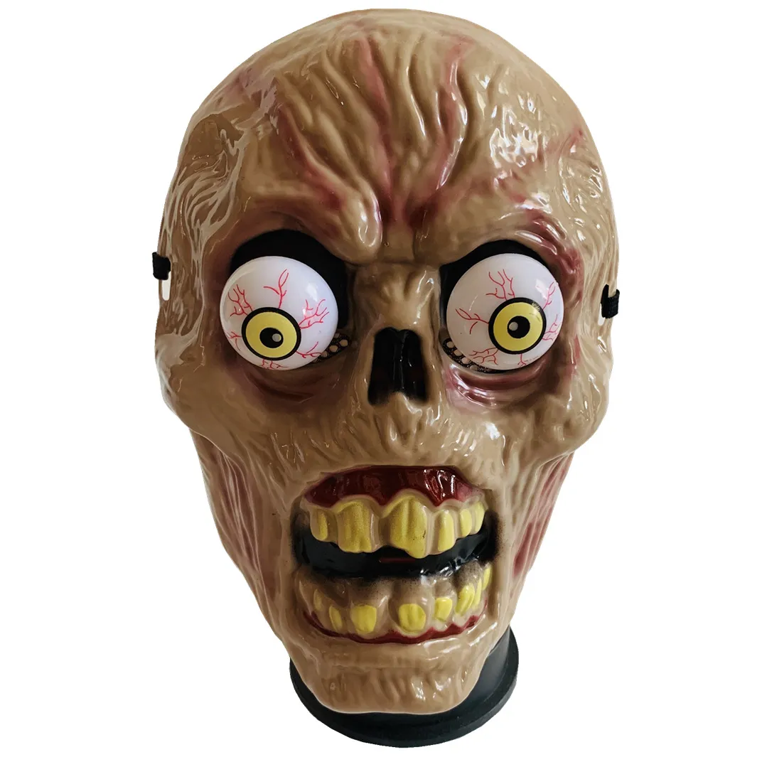 New Halloween Primavera Eyeball Horror Máscara EUA Exército M02 CS Equipamento Zombie Face Face Máscara Protetora