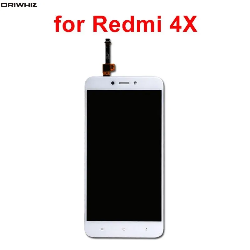 oriwhiz ل xiaomi redmi 4x lcd مع الإطار عالية الجودة شاشة تعمل باللمس محول الأرقام الجمعية استبدال محول الأرقام ل Redmi شاشة LCD شاشة LCD