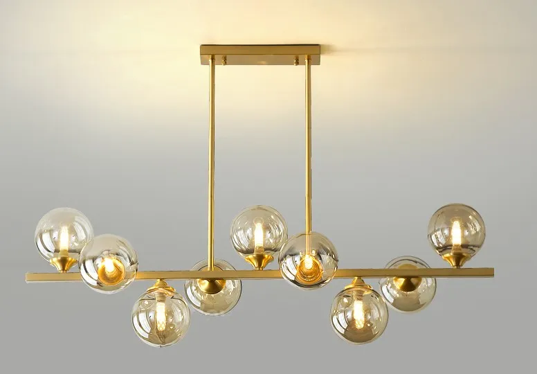 Brass Chandelier Lights Lighting For Living Room Luster Bedroom Dining Copper Chandeliers Ceiling Lamp Bedroom Modern Salon Notices LLFA