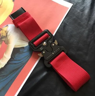 ALYX Unisex Polyester Canvas Belt, 130 Cm Length, From Ball2006