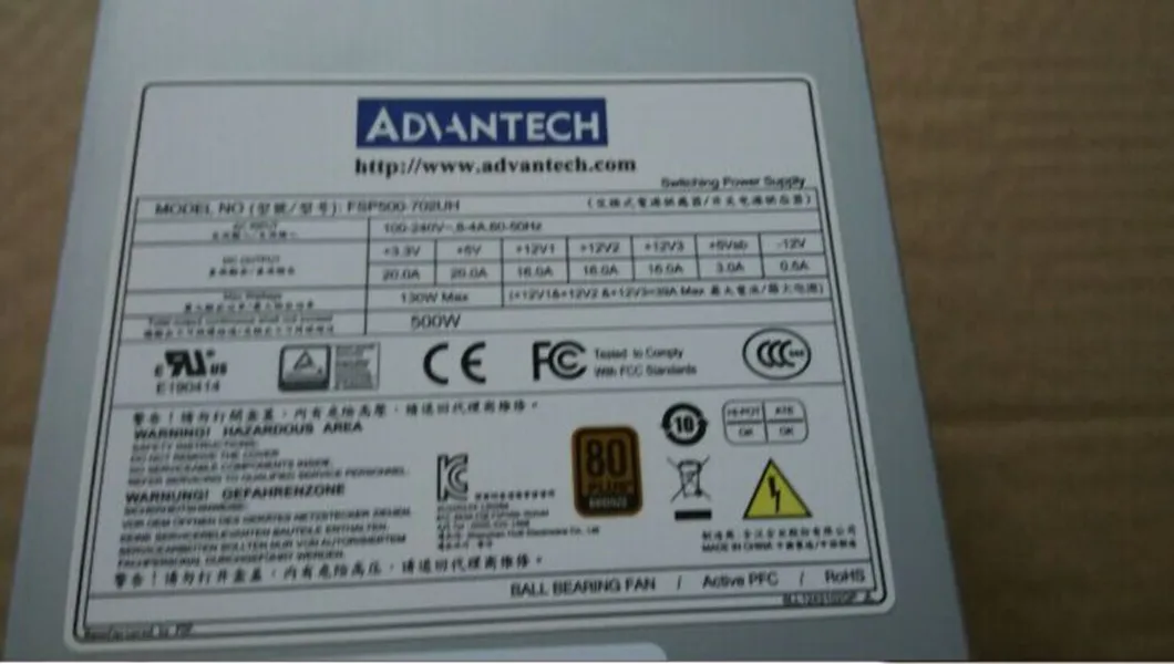 FSP500-702UH 전원 공급 장치 Advantech Industrial 500W FSP500-702UN 용 새로운 FSP500-702UC