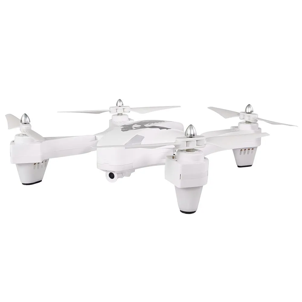 Drone RC pieghevole VISUO XS811 GPS 5G WiFi FPV con videocamera HD 720P regolabile Modalità follow me RTF - Bianco