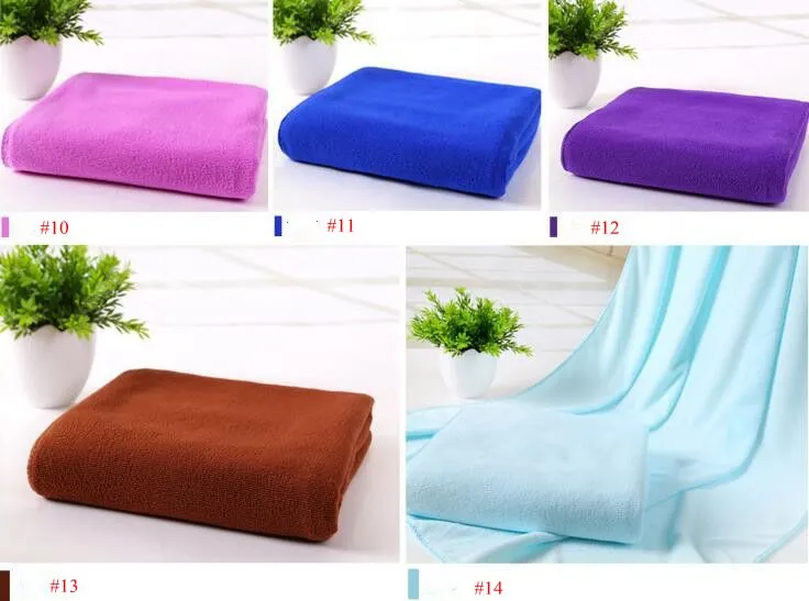 Serviettes De Bain Extra Large En Microfibre - 70x140 Cm, Super Absorbantes, Séchage Rapide, Pour Adulte - 3