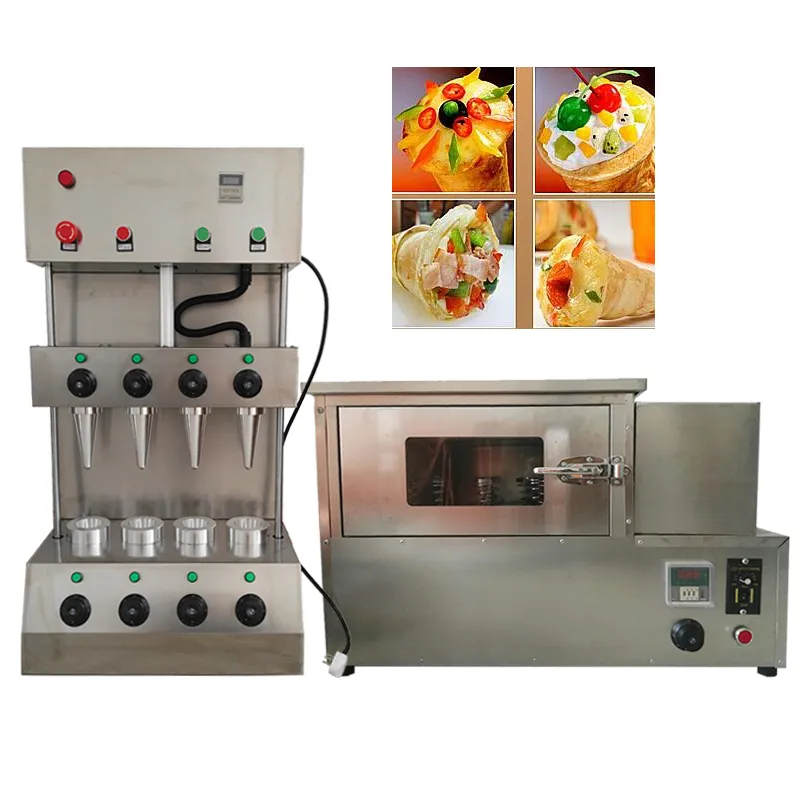 new high-quality commercial pizza cone machine and fully automatic stainless steel pizza oven