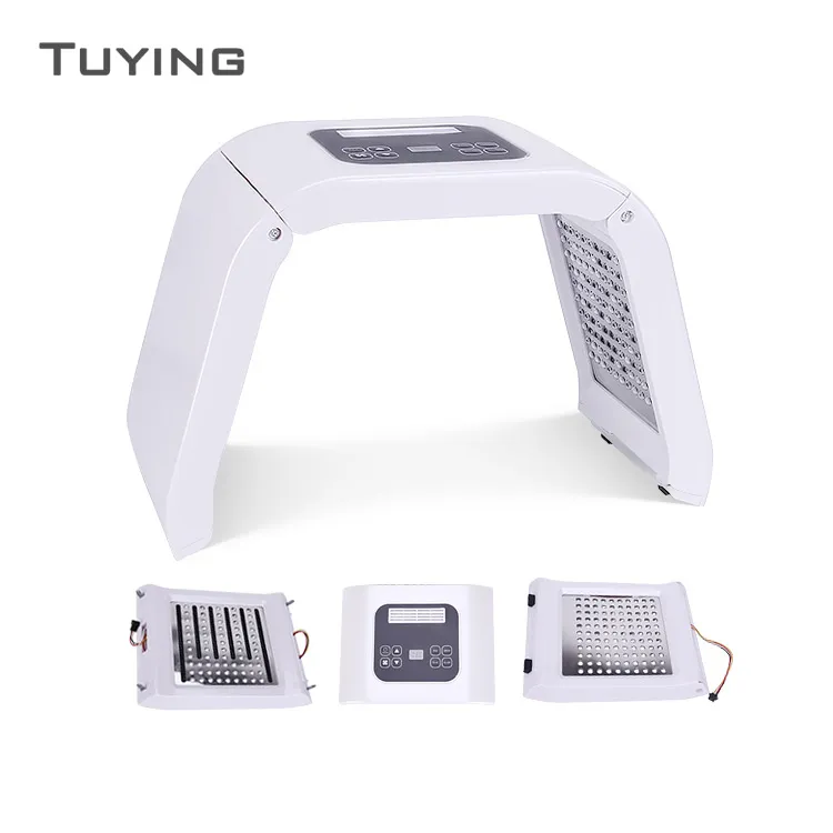 Newst 7 färger LED Light Therapy Machine med design PDT Therapy Facial Machine PTD LED Light Therapy Equipment DHL Gratis frakt