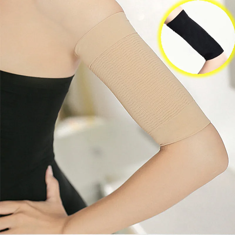 420D Thin Arm Sleeve Slimming Compression Arm Shaper Upper Arm Sleeve  Sleeve Pressure Thin Section Breathable SX0102 From 4,99 €