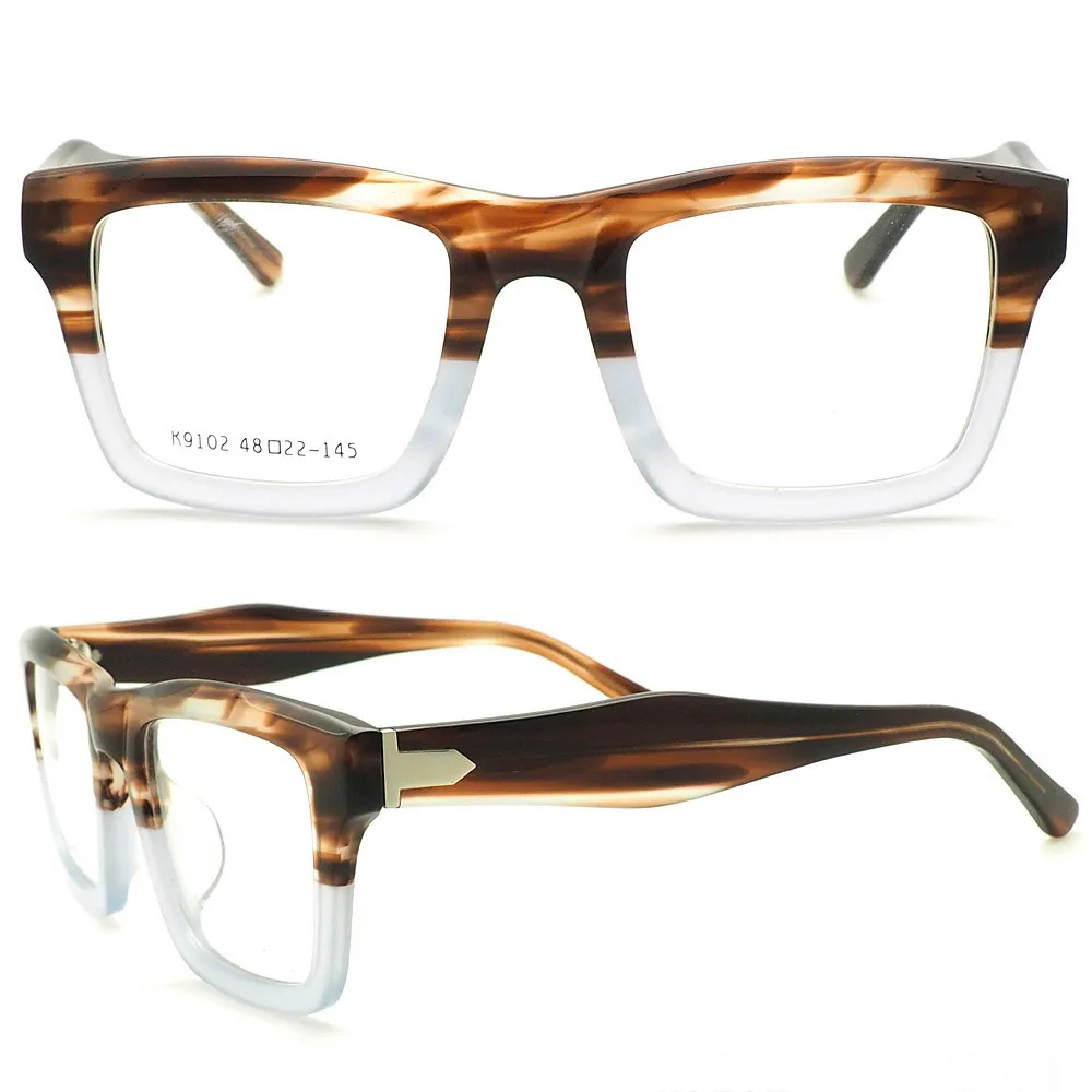 Wholesale Tortoise Thick Acetate Glasses Frames For Men And Women