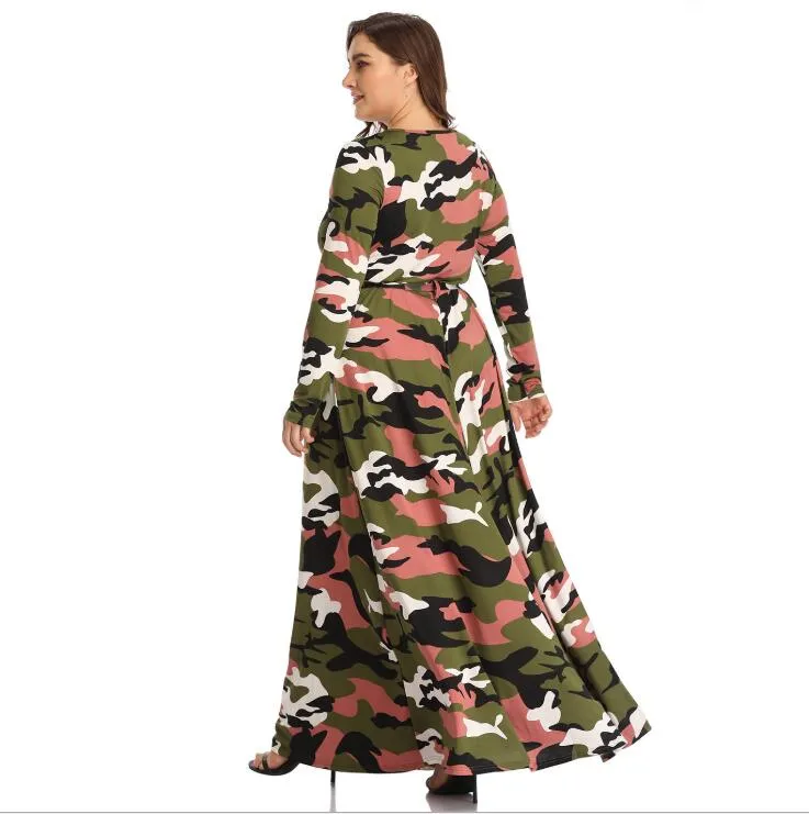 Women Maxi Dresses Camouflage Maternity Plus Size Casual Floor-Length  Polyester Dress from Dhgate Girls Dresses - price 13.95
